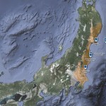Japanese earthquake – disaster/response maps