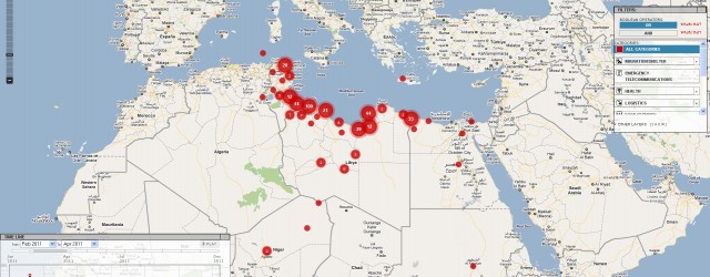 Libya crisis map