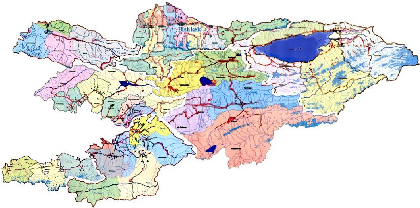 Georeferencing and Vectorizing Potential Environmental Hazards in Kyrgyzstan