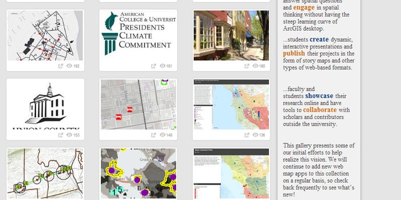 Check out our new gallery of web map apps!